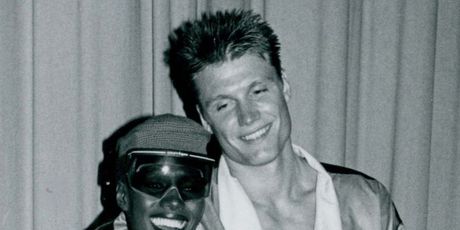 Dolph Lundgren i Grace Jones