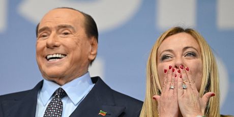 Silvio Berlusconi i Giorgia Meloni