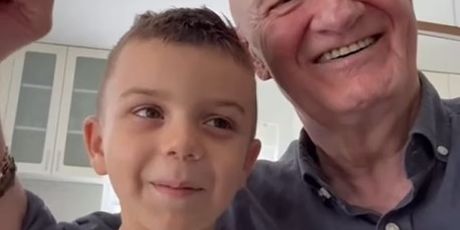 Mate Bulić i dječak Josip