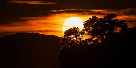 Zalazak sunca iz uvale Kašjuni - 4