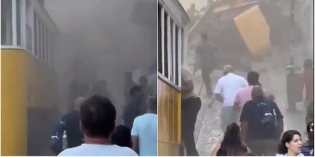 Uspinjača Gloria iskočila iz tračnica