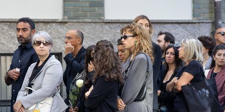 Giorgio Armani - opraštaju u Italiji