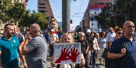 Studenti prosvjedovali u Beogradu - 8