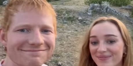 Ed Sheeran i Phoebe Dynevor - 2