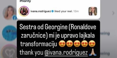 Marina Mamić na Instagramu