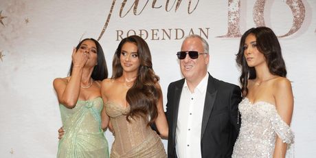 Saša Matić s obitelji