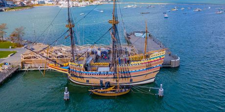 Mayflower II (replika Mayflowera) - 1
