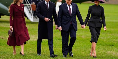 Donald i Melania Trump su u posjetu Velikoj Britaniji