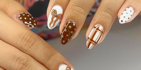 Jesenski girly nokti