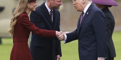 Kate Middleton, princ William, Donald Trump, Melania Trump