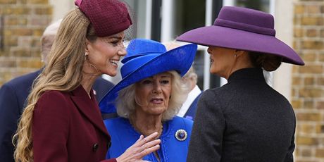 Kate Middleton, kraljica Camilla i Melania Trump