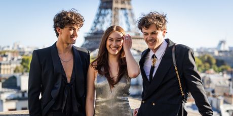 Gavin Casalegno, Lola Tung, Christopher Briney