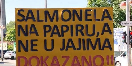 Prosvjed proizvođača jaja - 1