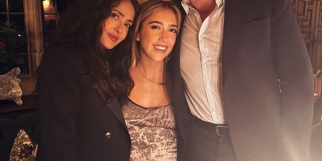 Salma Hayek s kćeri i suprugom