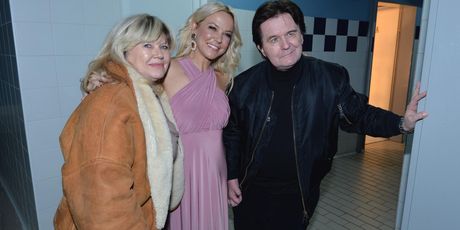 Maja Šuput s roditeljima, Boris Šuput, Danica Šuput