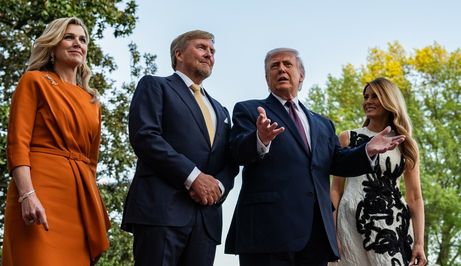 Donald Trump, Melania Trump, kralj Willem-Alexander i kraljica Máxima - 3