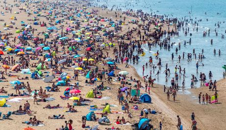 Ljudi na plaži