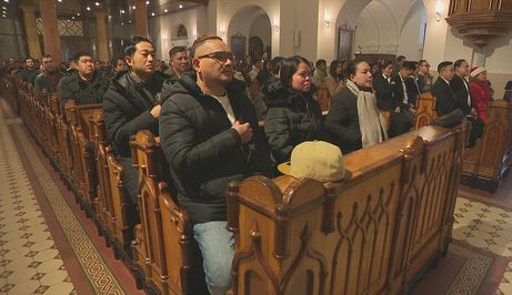 Filipinci na božićnoj misi