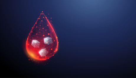 Apstraktan prikaz šećera u krvi