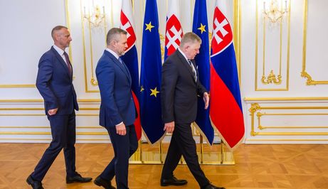 Peter Pelegrini, Robert Fico, Richard Raši