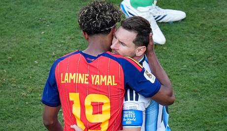 Lamine Yamal i Lionel Messi