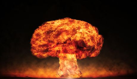 Nuklearna bomba, ilustracija