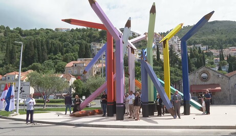 Spomenik na vječno sjećanje u Dubrovniku