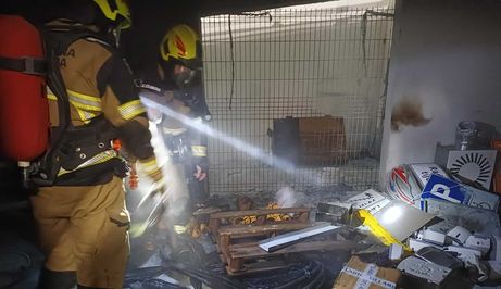 Požar u Arena Centru