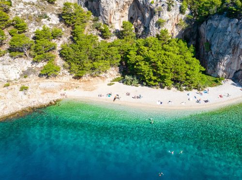 Plaža Nugal, Makarska