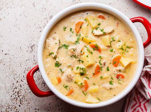 Kremasto varivo s piletinom