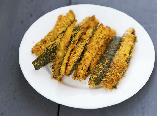 Pohane tikvice s parmezanom