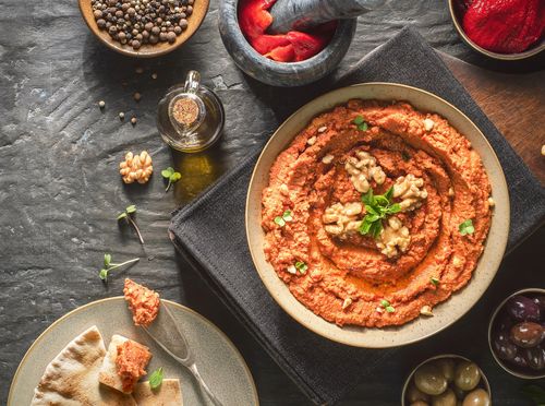 Muhammara namaz od pečenih paprika