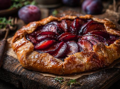 Galette sa šljivama