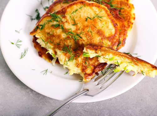 Uštipci s tikvicama i feta sirom