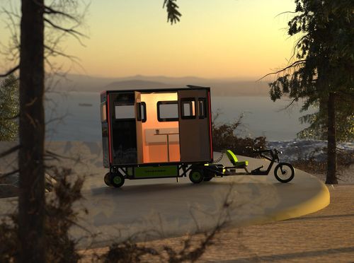 T1 prikolica start-upa Grounded i tvrtke Civilized Cycle - 1