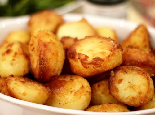 Krumpir pečen u svinjskoj masti