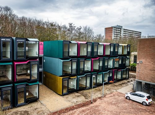 Modularne kuće za mlade, QSpace, Nizozemska - 6