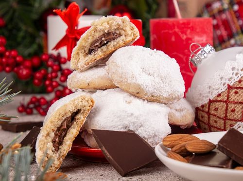 Čajni keksi punjeni Nutellom