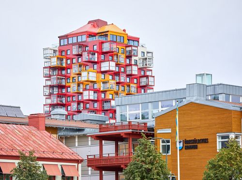 Stambena zgrada Ting1 u Örnsköldsviku, Švedska - 1