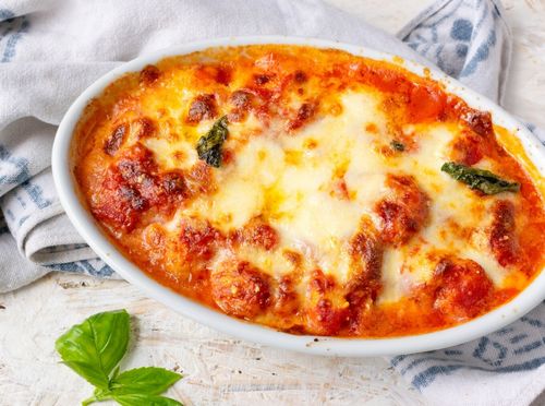 Zapečeni njoki s tri vrste sira