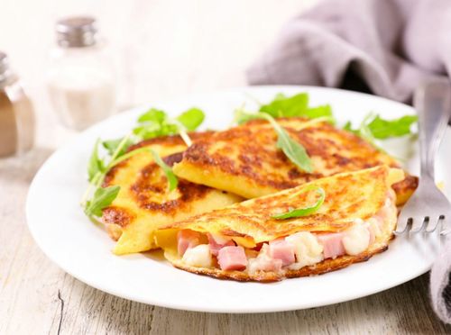 Palačinke sa šunkom i sirom