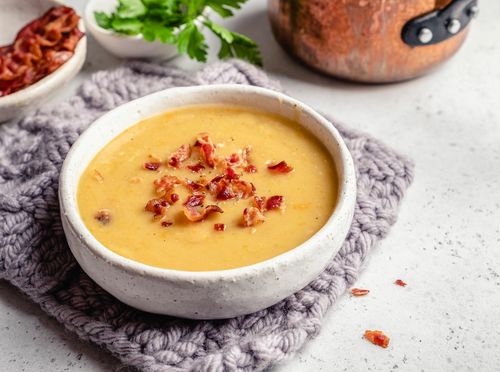 Juha od leće i slanine