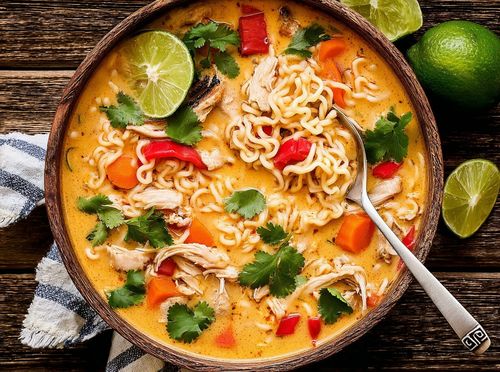 Kremasti ramen s piletinom