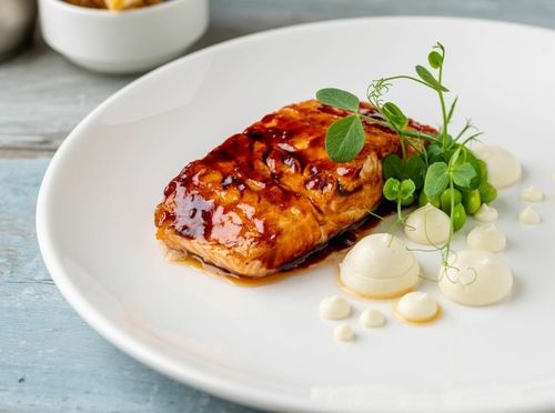 Losos u miso marinad