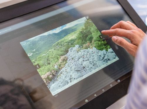 Info displej TZ općine Mošćenička Draga 2