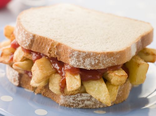Chip Butty sendvič je britanski specijalitet