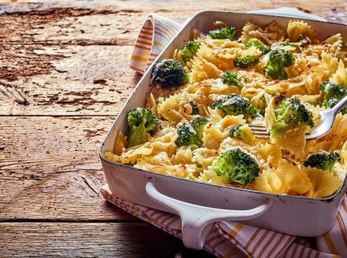 Zapečena tjestenina s brokulom i sirom