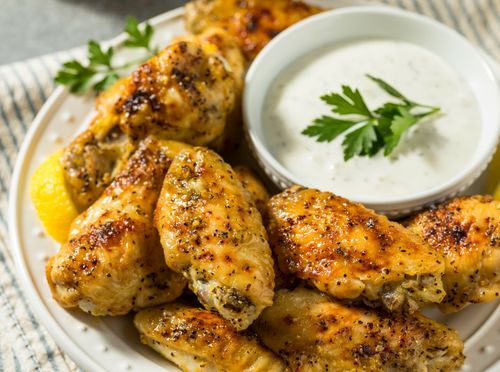 Pileća krilca s okusom limuna i papra