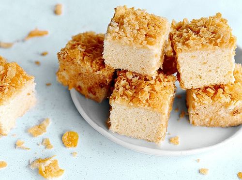 Medeni čupavci s hrskavim mrvicama od cornflakesa