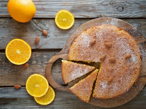 Sočna torta od badema i naranče